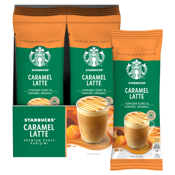 Starbucks® Caramel Latte 20 (10x23g) | Starbucks | Nestlé Professional